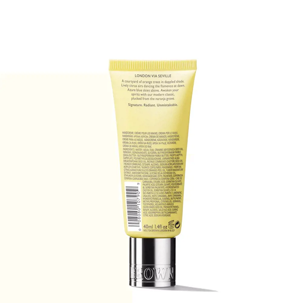 Molton Brown Orange & Bergamot Hand Cream Tube 40ml